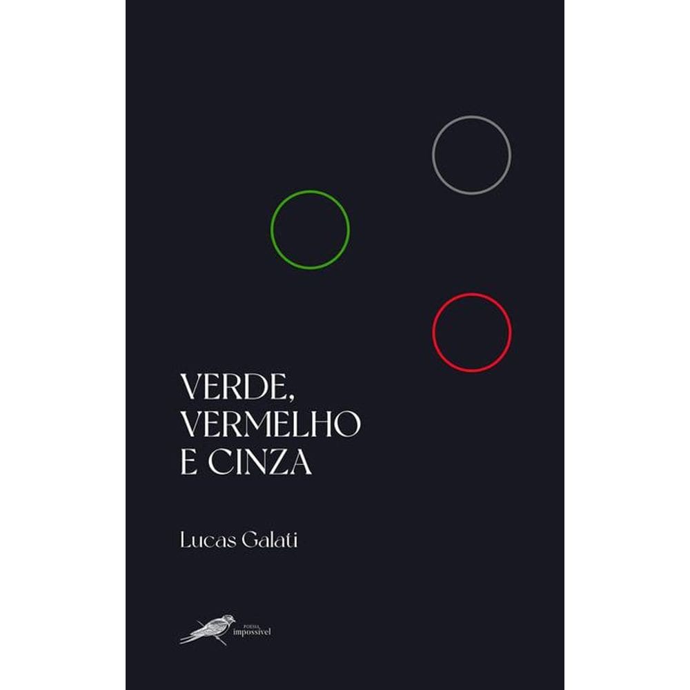 Verde, vermelho e cinza