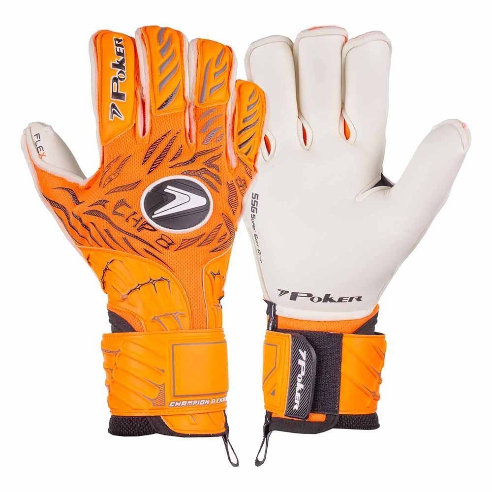 Luva Campo Pro Champion 8 Extended 01055-Lcp - Laranja/Preto 10