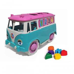 Brinquedo Educativo Infantil Kombica Gugu E Dora Didático Dora Azul