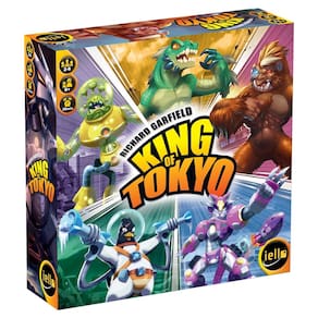 Jogo de tabuleiro IELLO King of Tokyo New Edition com Space Penguin