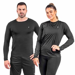 Camiseta M/L Termica Skin Basic 4 04415-Pt - Preto P
