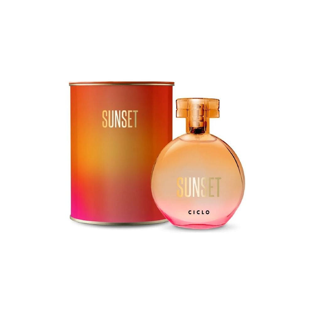 Ciclo Sunset Deo Colônia Lata - Perfume Feminino 100ml