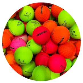 Bolas de golfe LostGolfBalls.com Superhot Matte Color Mix x100