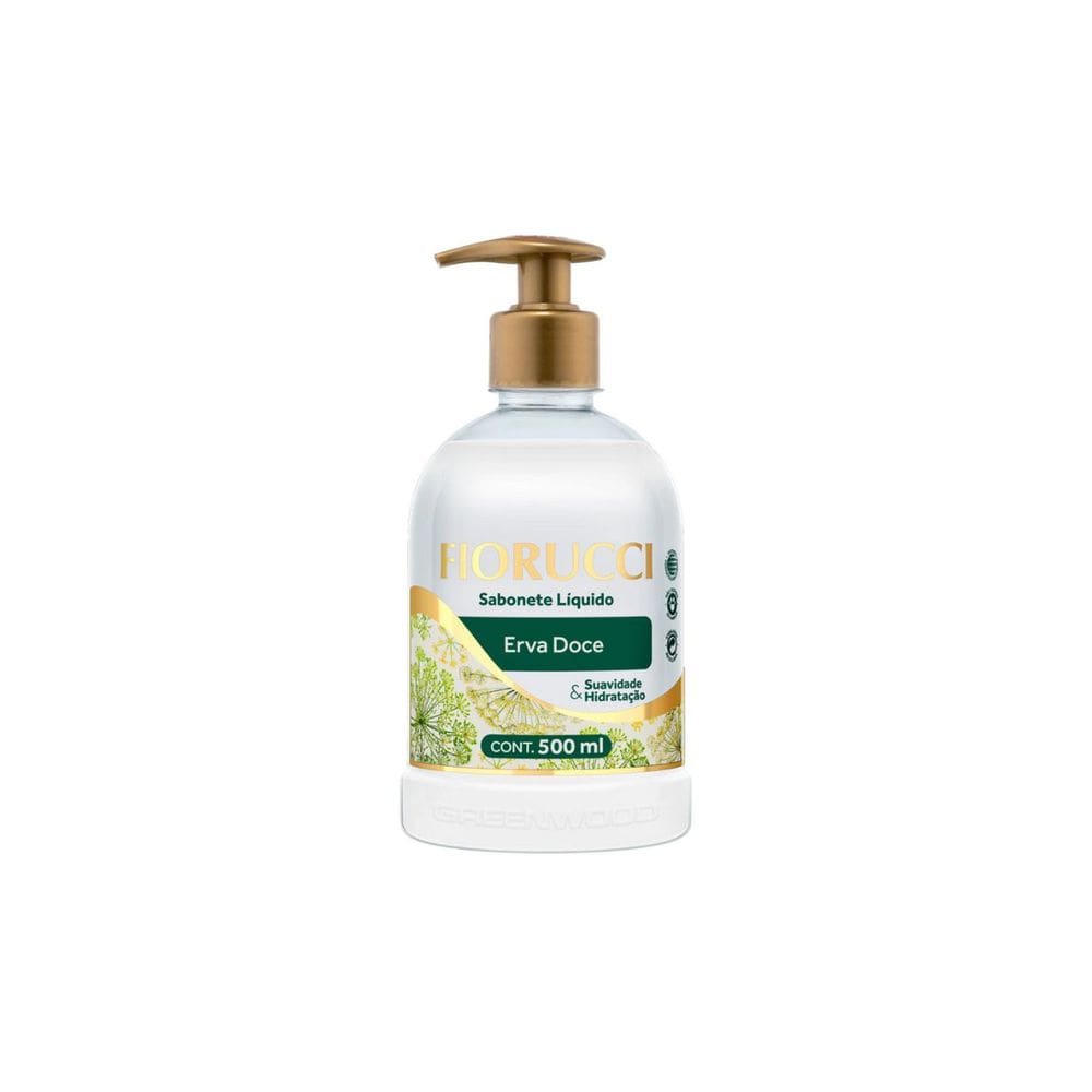 Fiorucci Erva Doce - Sabonete Líquido 500ml