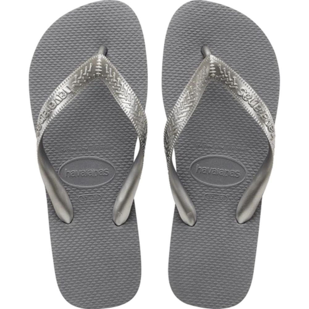 Chinelo Havaianas Top FC Unissex - Cinza