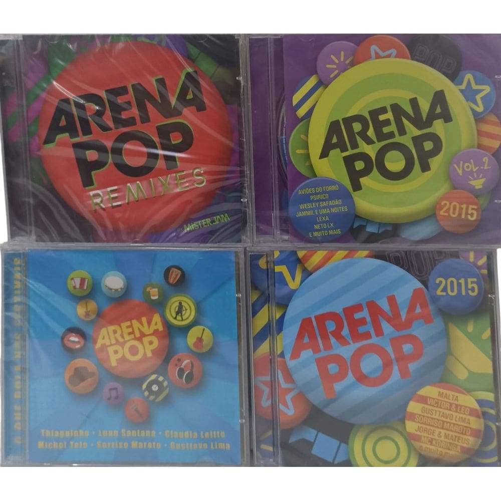 Cd Arena Pop 2015 /4 CDS Henrique e Juliano/Cristiano Araujo