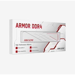 Memória DDR4 8GB 3200MHz Hiksemi Armor White, HSC408U32E2