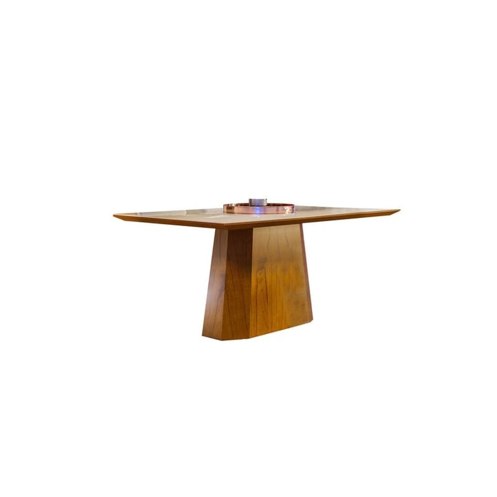 Mesa de Jantar Laminada com Vidro 2,40x1,10m - Esmeralda - Harmonia Salas