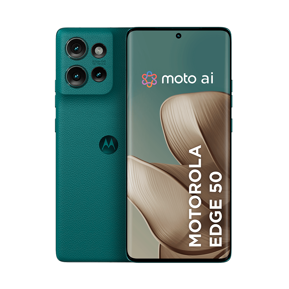 Smartphone Motorola Edge 50 5G - 256GB 24GB (12GB RAM+12GB Ram Boost) 50MP Sony Camera Moto AI Ultrarresistencia militar