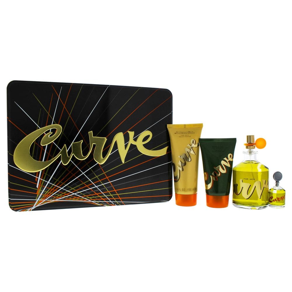 Conjunto de presente Perfume Liz Claiborne Curve 4,2 onças/125 ml para homens