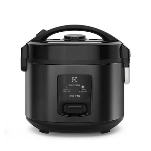 imagem-Panela de Arroz Elétrica 2 em 1 Efficient 2L 350w Função Manter Aquecido Cozimento Vapor Electrolux - 110V