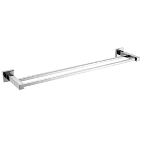 Toalheiro Duplo Quadrado 60cm TrendMetais TM176401