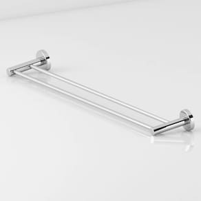 Toalheiro Duplo Redondo 60cm TrendMetais TM176402