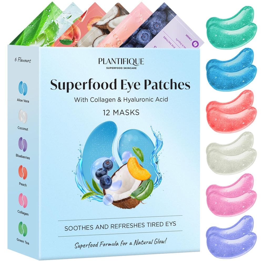 Superalimento sob os olhos PLANTIFIQUE com ácido hialurônico