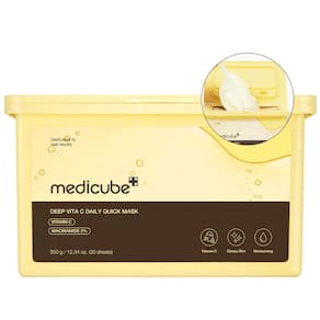 Máscaras em folha Medicube Deep Vita C Daily Quick 30 folhas