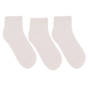 Kit Com 3 Pares De Meias Cano Curto Infantil Hoahi 23132