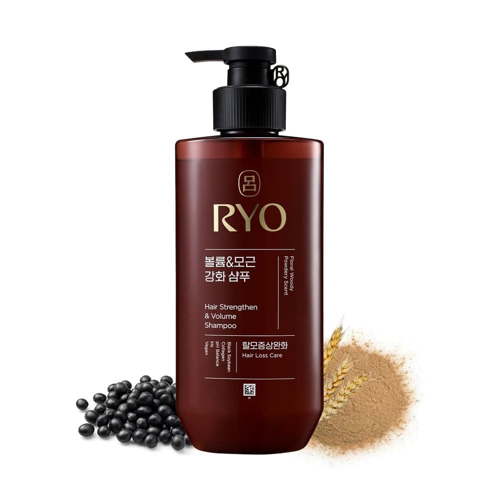 Shampoo RYO Hair Strengthening & Volume Ginseng Coreano 480ml