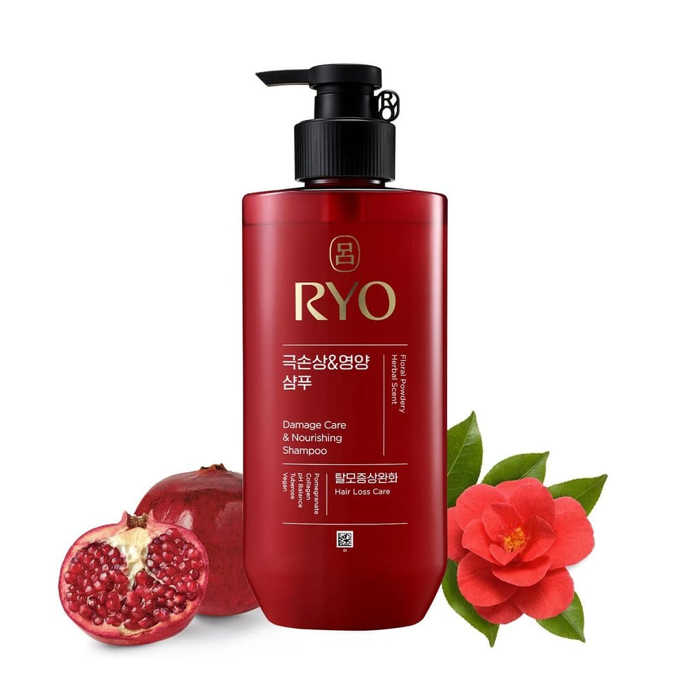Shampoo RYO Hair Damage Care & Nourishing com Korean Ginseng 470ml
