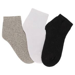 Kit Com 3 Pares De Meias Cano Curto Infantil Hoahi 23132