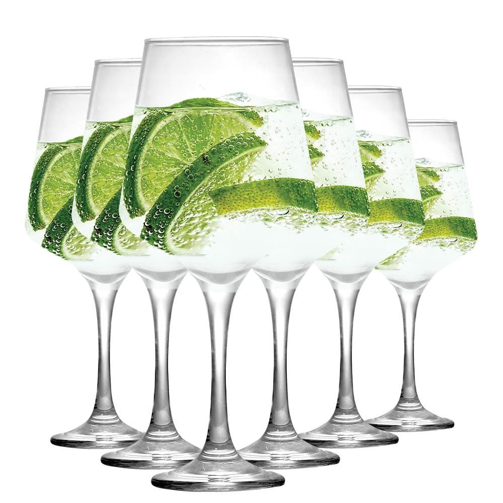 Taças Square Água de Vidro 6pcs, 490ml - Ruvolo