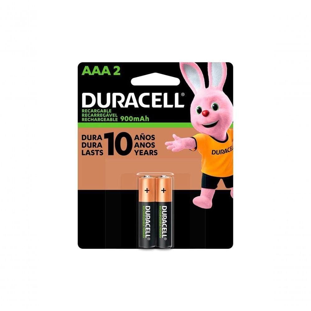 Pilha Recarregavel Aaa 900mah (com 2 Pilhas)