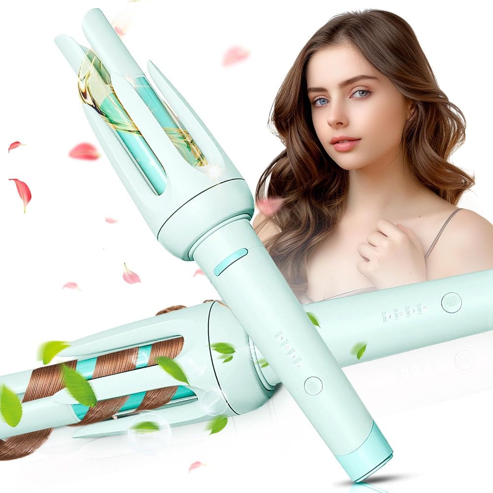 Modelador de cabelo automático BILITOK com 4 temperaturas e 3 temporizadores