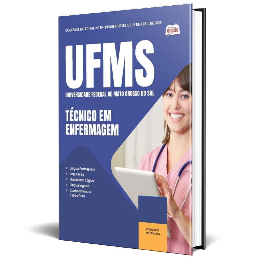 Apostila Ufms 2025 - Técnico Em Enfermagem