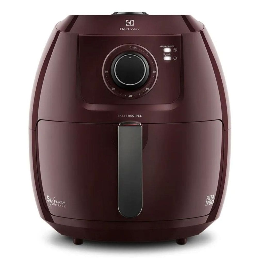 Fritadeira Elétrica Air Fryer Family Efficient 5 Litros Potência 1700w Electrolux