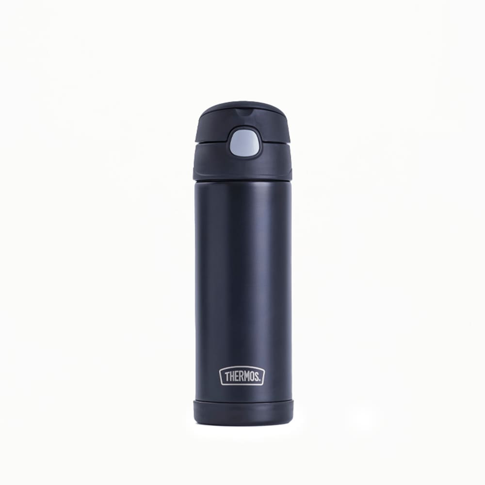 Garrafa Térmica Infantil Funtainer Thermos 470ml Preta