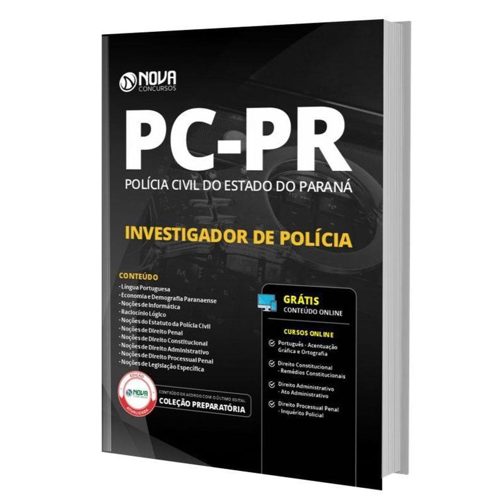 Apostila Pc-Pr 2019 - Investigador De Polícia