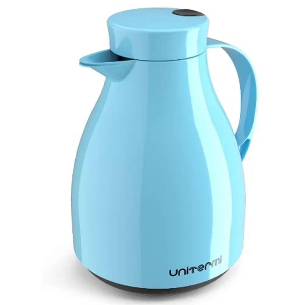 Garrafa Térmica 500 Ml Com Gatilho Unitermi Paris Azul Claro