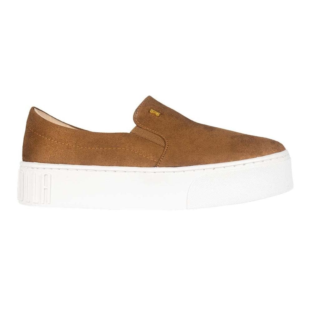 Tênis Slip On Santa Lolla Suede Sola Alta