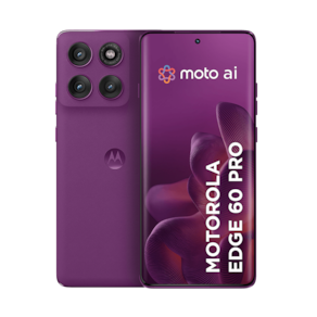 Smartphone Motorola Edge 60 PRO 5G - 256GB 24GB (12GB RAM+12GB Ram Boost) Tela Quad-Curve Moto AI 50MP Sony Camera ultrarresistencia militar IP68+IP69