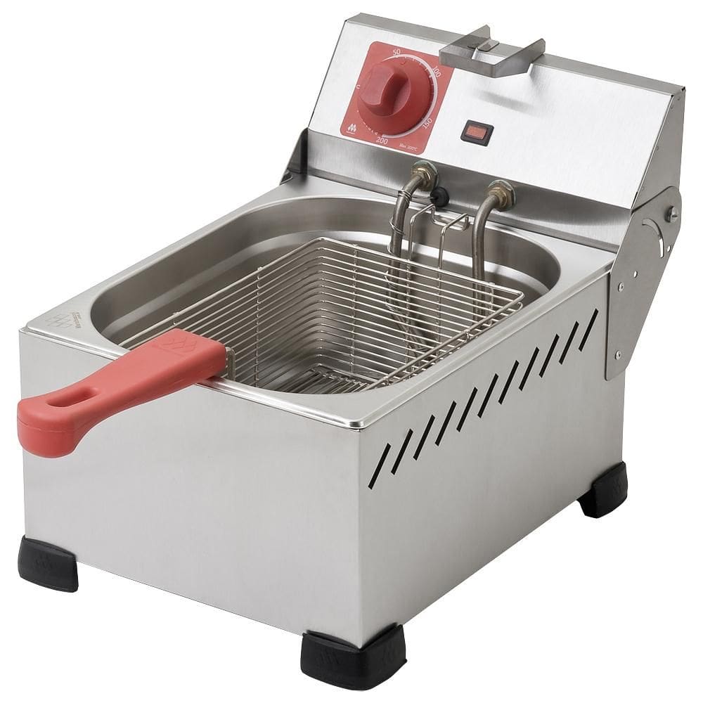 Fritadeira Elétrica Industrial 6 Litros 1 Cuba Marchesoni Sem Tampa 3000W 220V - FT.1.602.ST