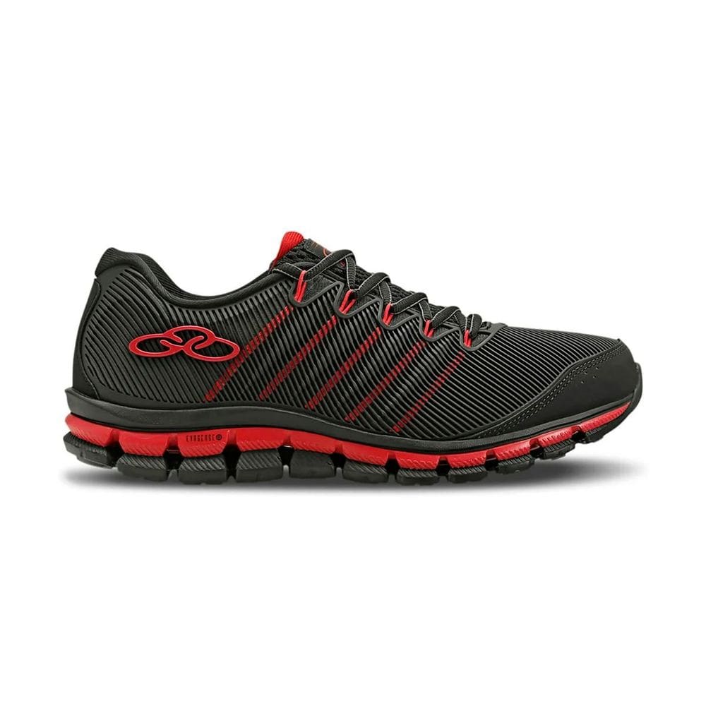 Tênis Olympikus Dynamic Infantil Preto/Vermelho