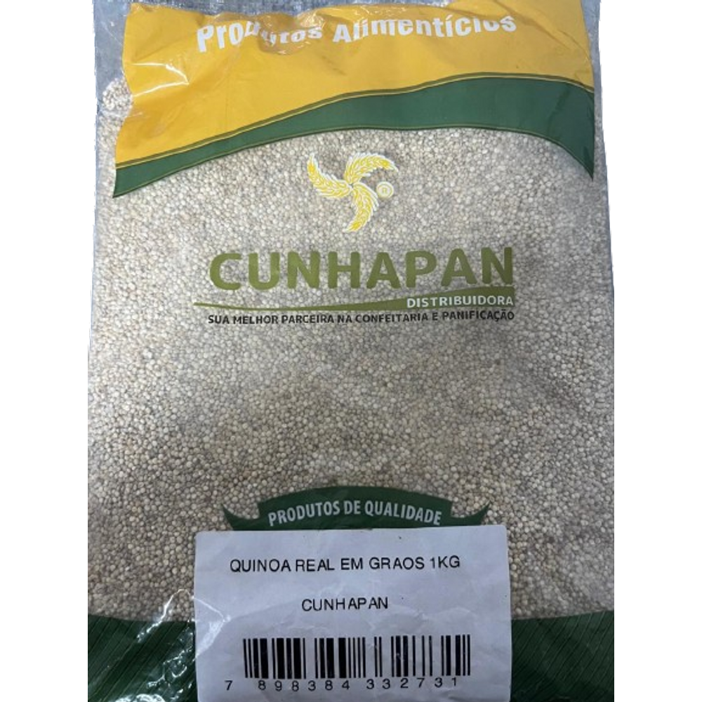 Quinoa Real Em Grãos 1kg - Cunhapan
