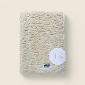 Toalha de Banho Animal Print Air Cotton Bege - A\CASA BY BUDDEMEYER