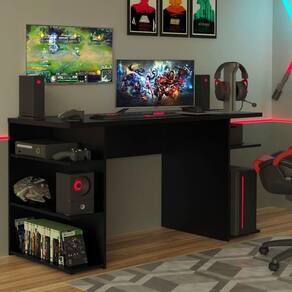 Mesa Para Gamer Madesa 9409 - Preto