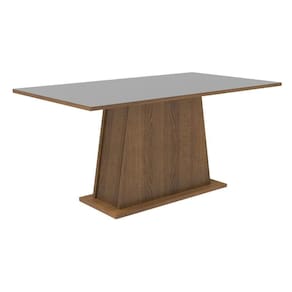Mesa De Jantar Retangular Tampo De Madeira 5364 Madesa