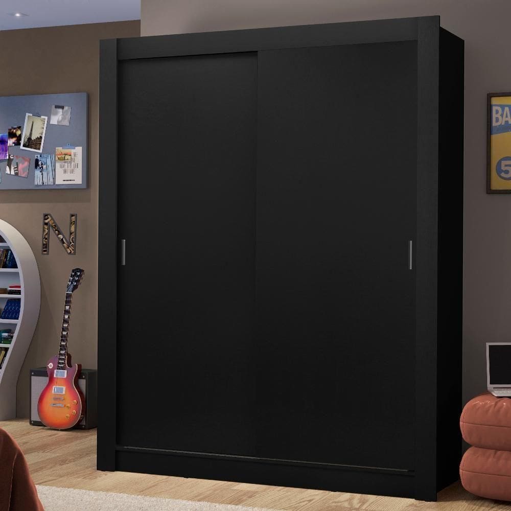 Guarda-roupa Solteiro Dallas 2 Portas de Correr Madesa