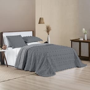 Conjunto Cama King Size Istambul Colcha 300 Fios