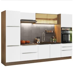 Cozinha Completa Madesa Lux Com Armário E Balcão