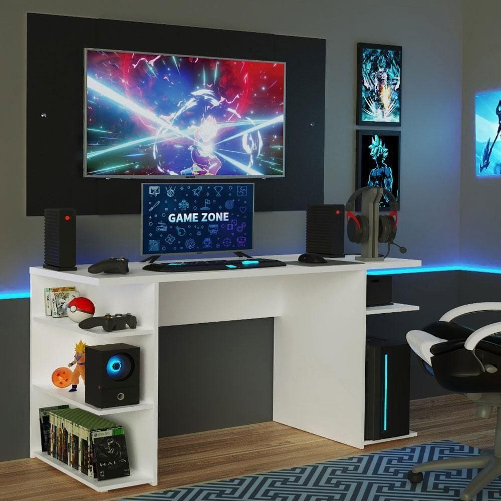 Mesa Gamer Painel para até 58" Madesa