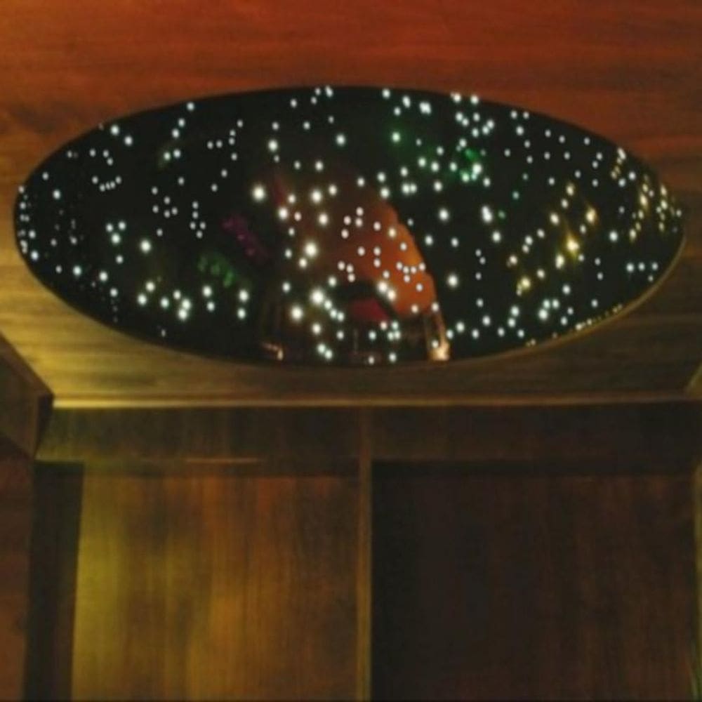 Iluminação Noite Estrelada 500 Fibra Ótica Estrelado Branco