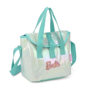 Lancheira Térmica Juvenil Barbie Metalizada Verde Luxcel