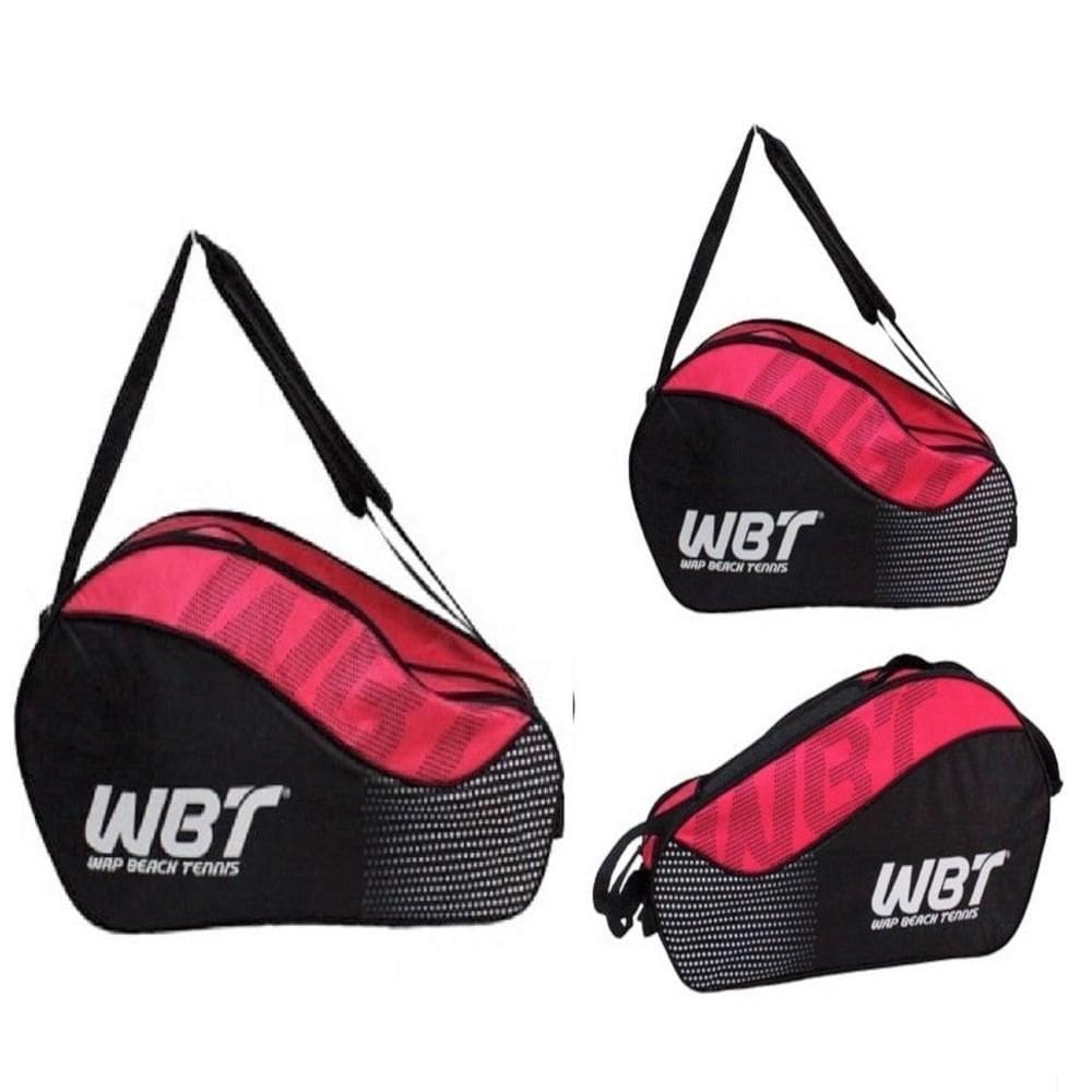 Raqueteira Beach Tennis Wbt Mochila Raquetes Dupla Bolsa