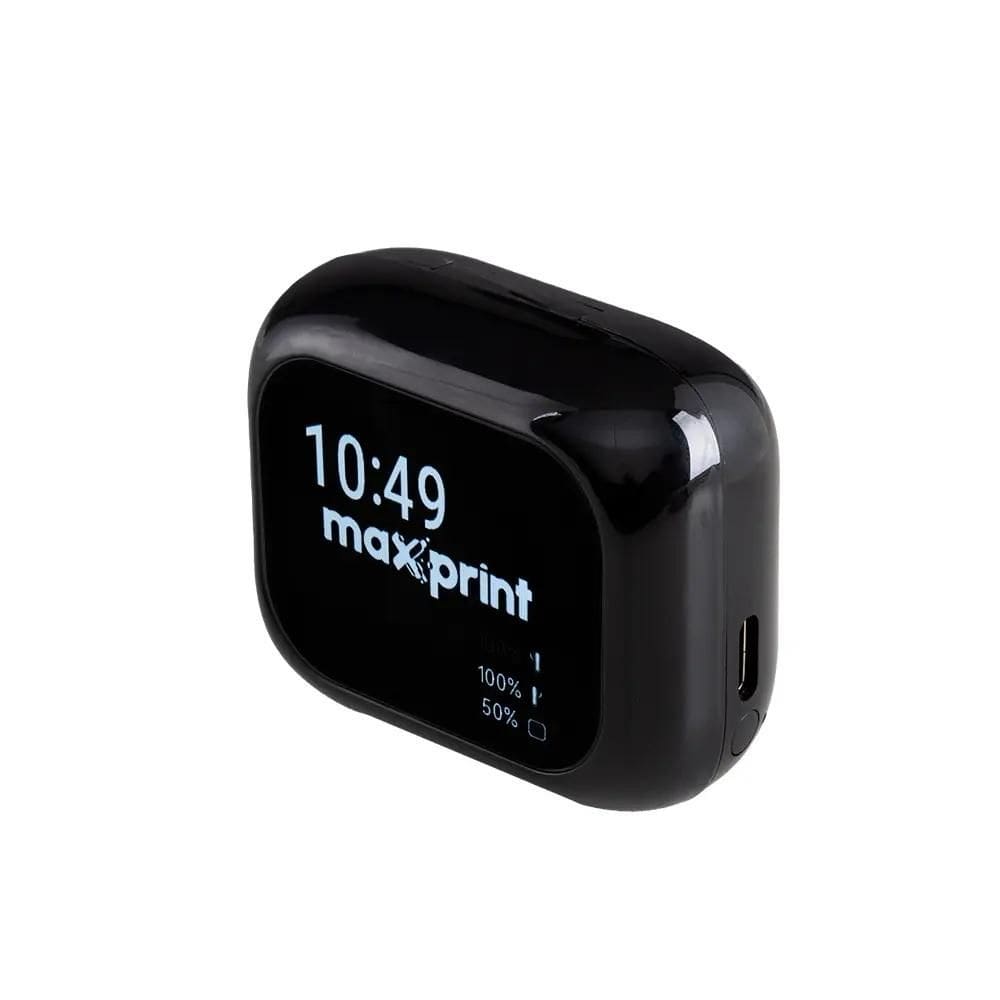 Fone Bluetooth TWS FBT3001 Preto, com ANC e Display Touch, 65000008