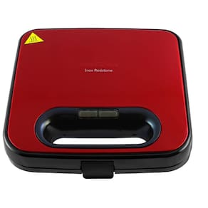 Sanduicheira Grill Britania 750W Vermelha Antiaderente 220V