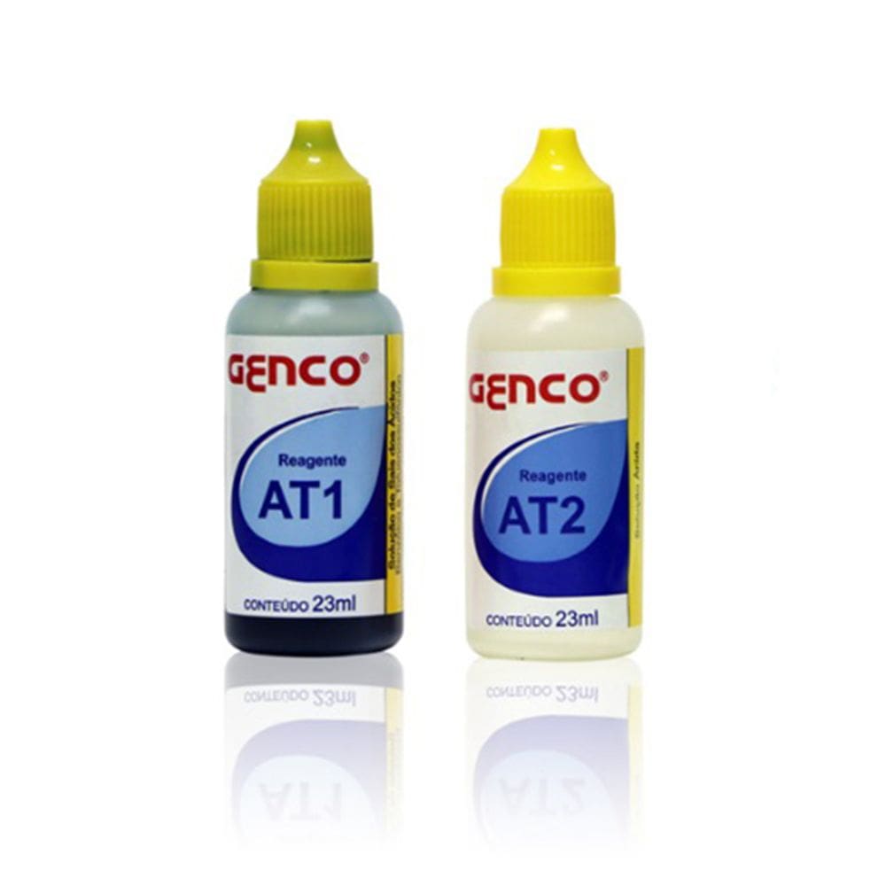 Kit Solução Alcalinidade T1 e T2 - Genco