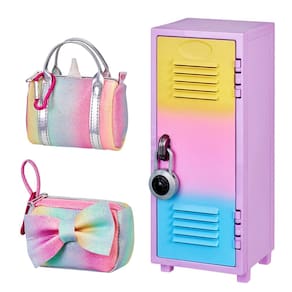 Pacote de bolsas Toy Real Littles Locker + com 15 surpresas